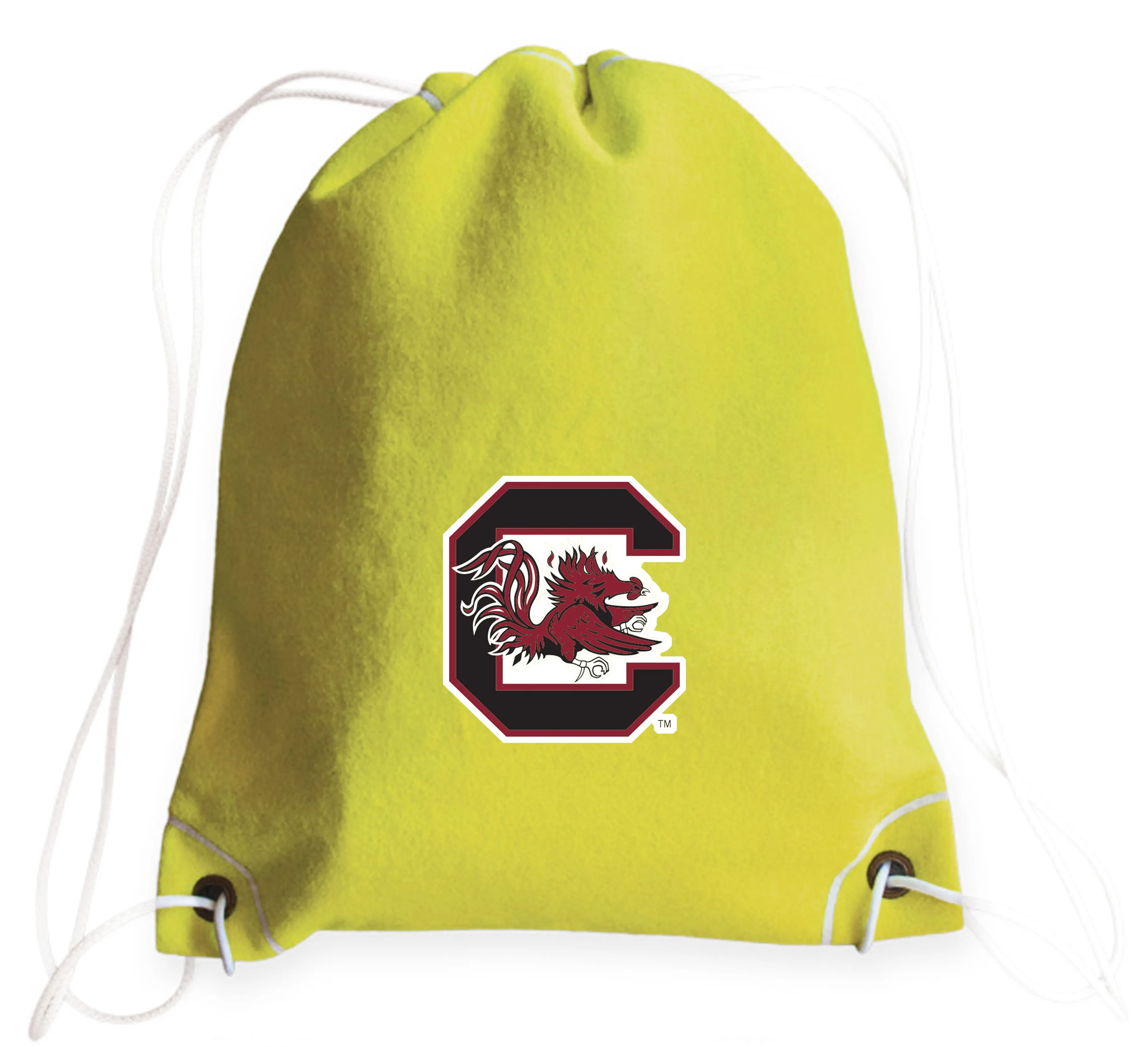 South Carolina Gamecocks Tennis Drawstring Bag