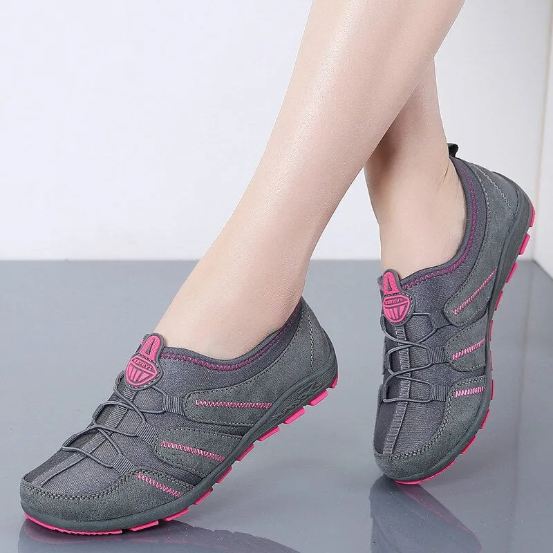 Spring Autumn Women Flats Shoes Breathable Fashion Casuas Shoes Woman Slip-on Trainers Women Zapatillas Mujer Deportivas