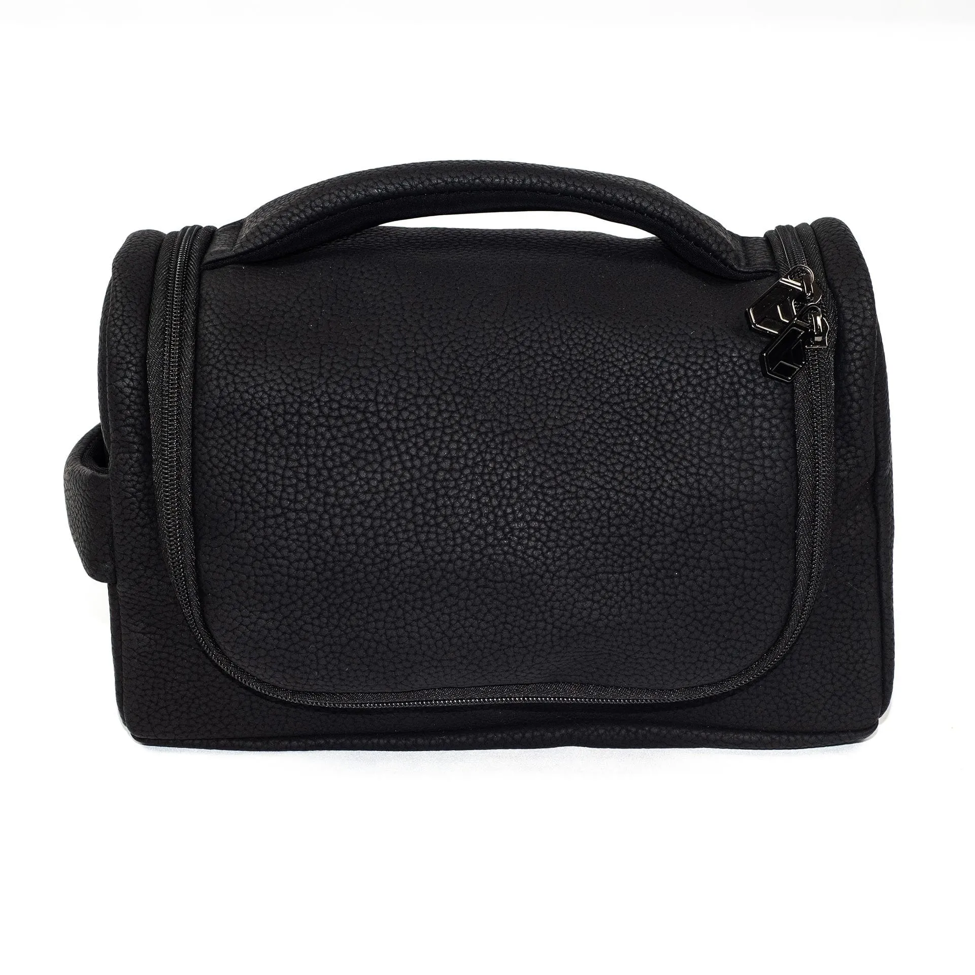 The Fraser Vegan Leather Holdall Bag | Black