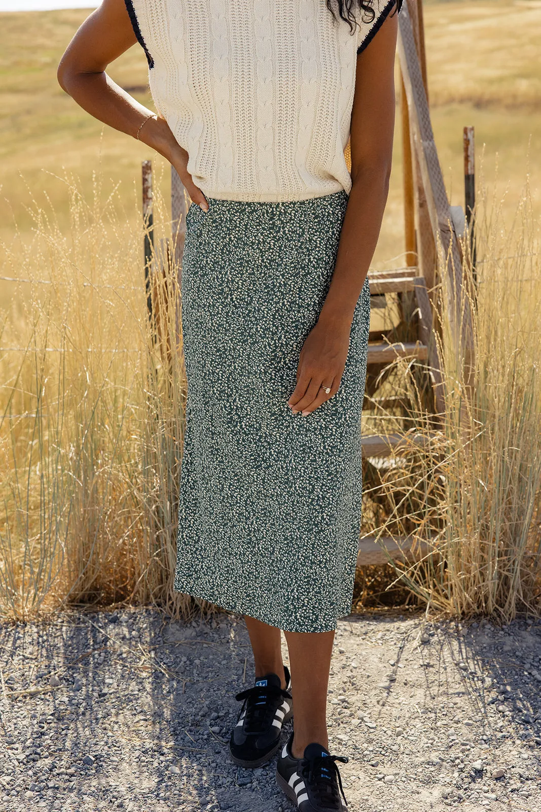 Tiny Perfect Things Midi Skirt