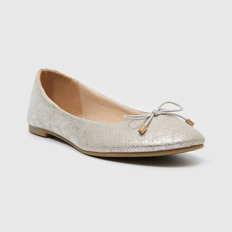 Toe Points Ballet Flats