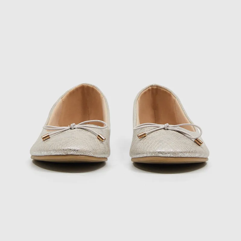 Toe Points Ballet Flats