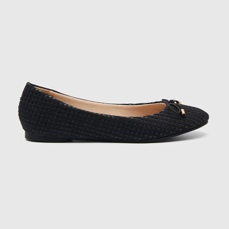 Toe Points Ballet Flats