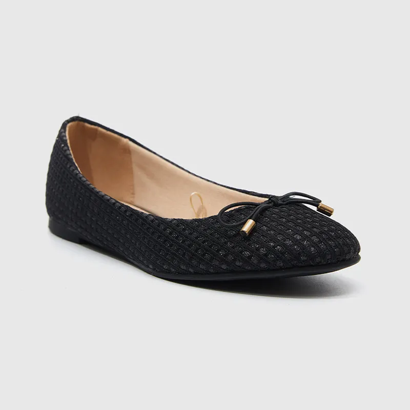 Toe Points Ballet Flats