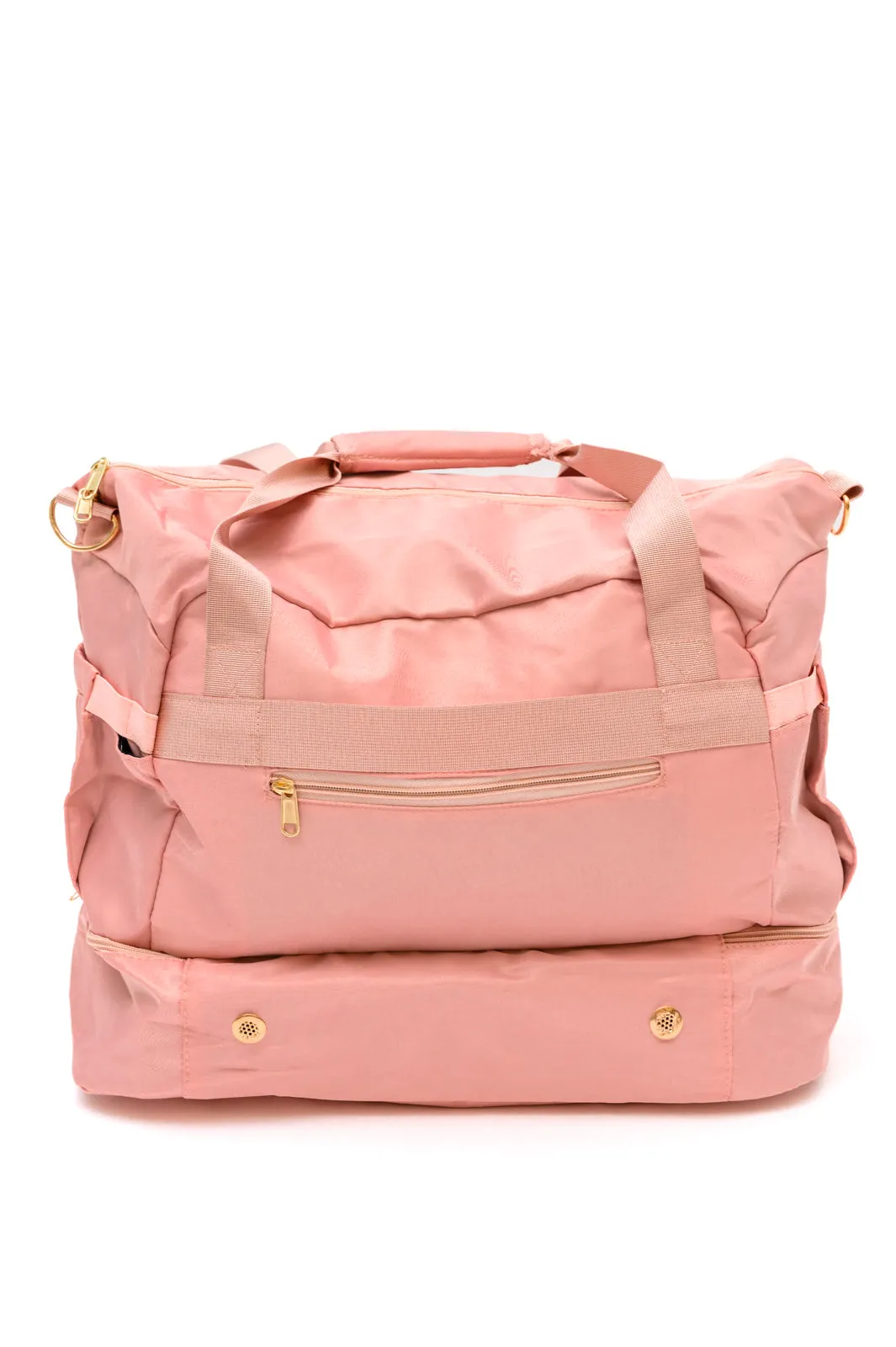 Travel Bestie Duffel in Pink