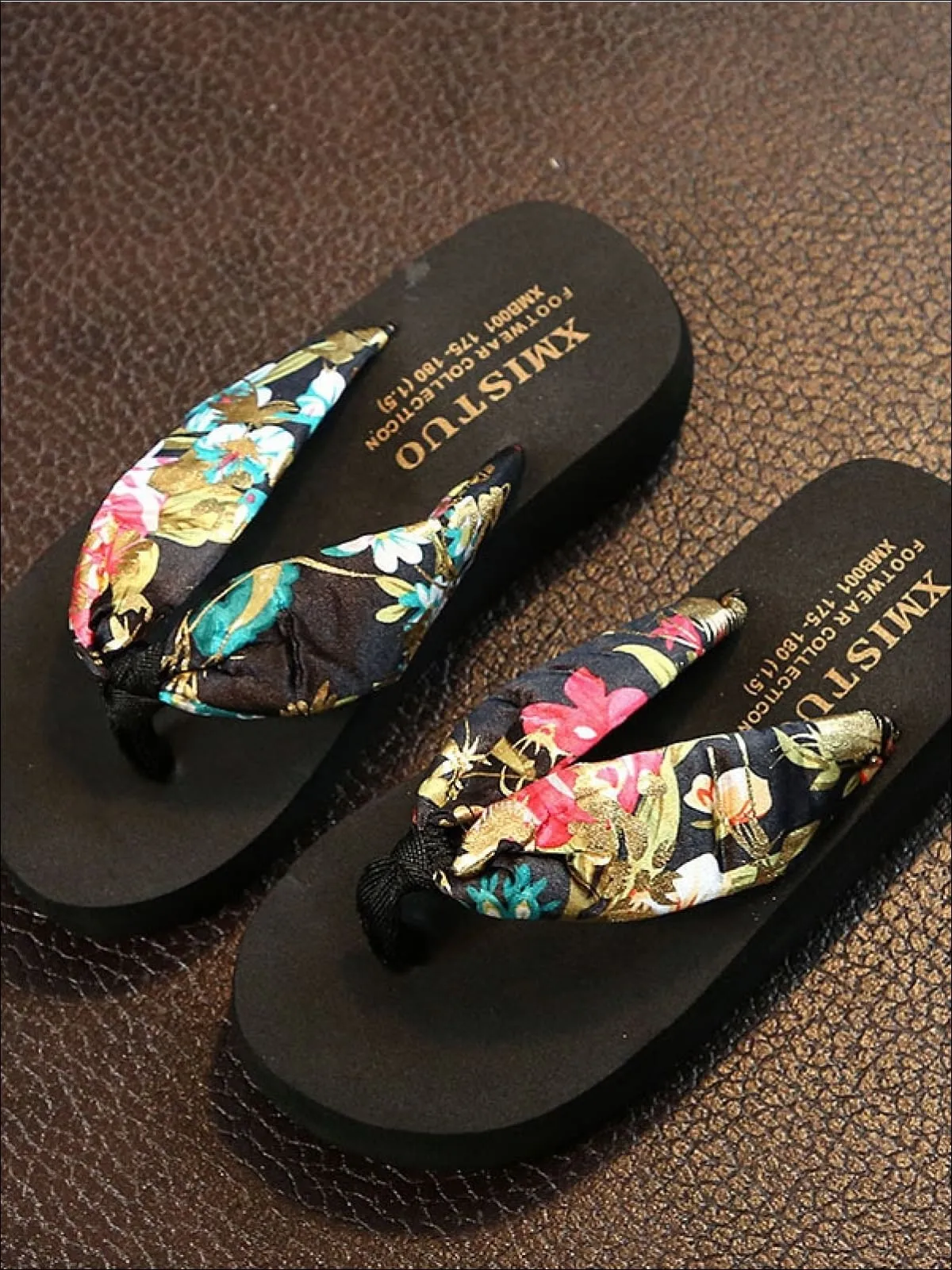 Tropical Themed Sandals By Liv and Mia