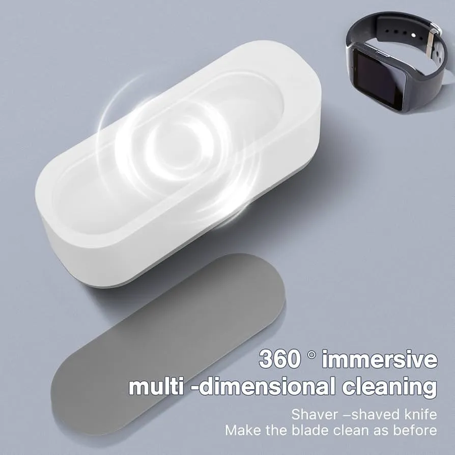 ULTRASONIC VIBRATION EYEGLASS CLEANER