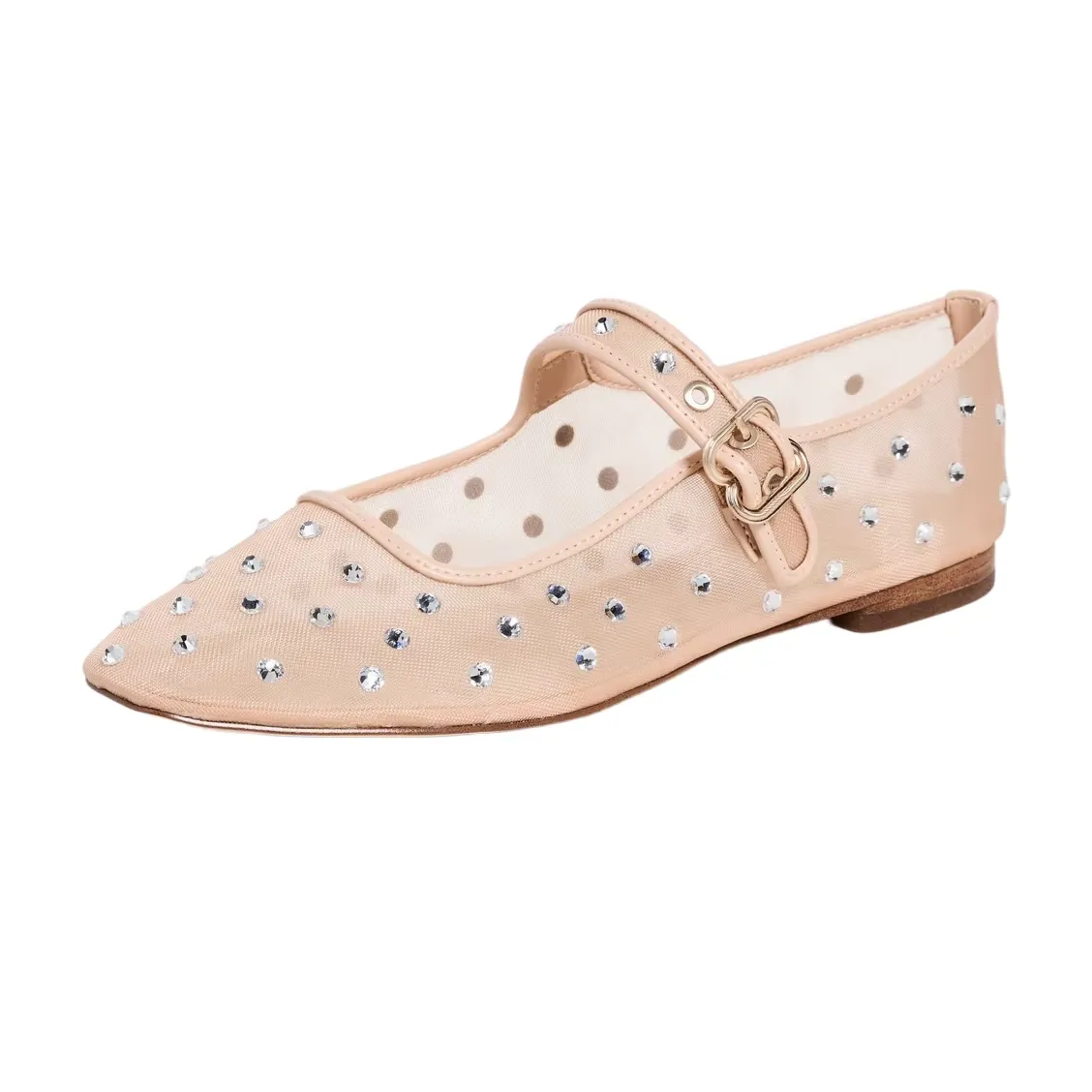 USS Shoes Oralia Women's Rhinestone Ballet Flats