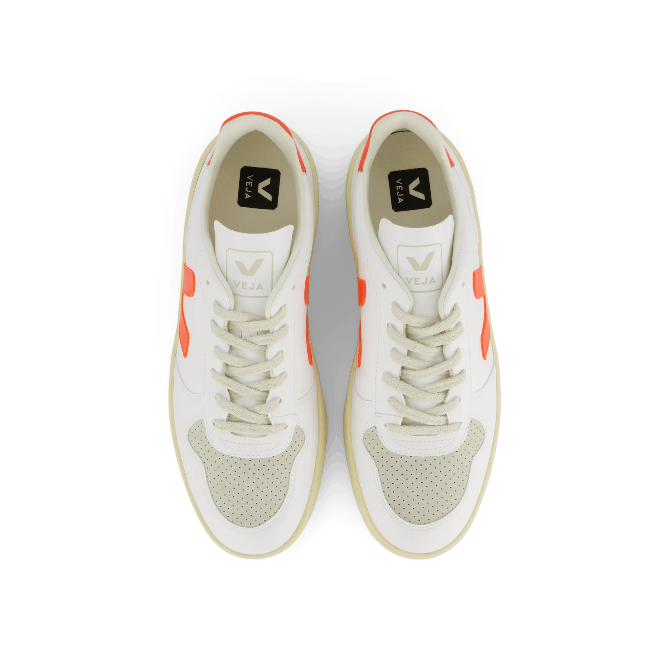 V-10 Cwl White Orange Fluo