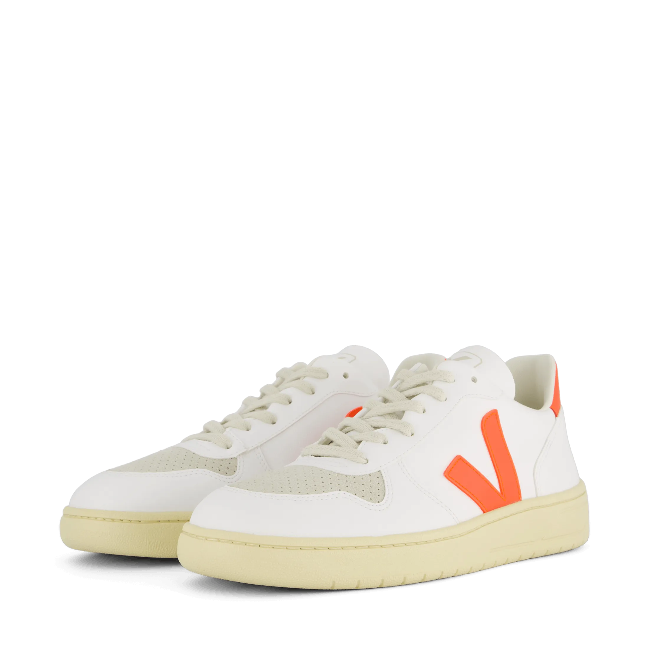 V-10 Cwl White Orange Fluo