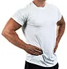 Vedo GYM Shirts Dropshipping Custom Logo Polyester Short Sleeve Slim Fit Workout Clothing Men Fitted Fitness Muscle GYM Shirt