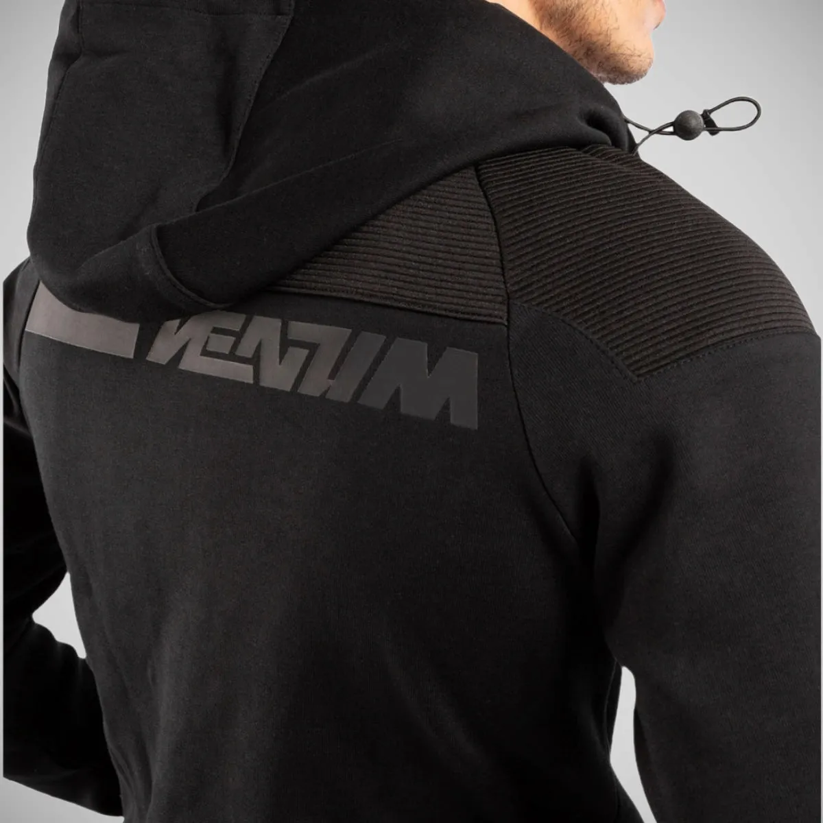 Venum Laser Evo 2.0 Zipped Hoodie Black/Black