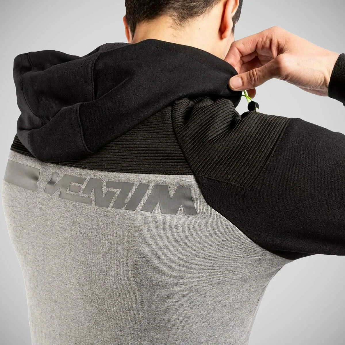 Venum Laser Evo 2.0 Zipped Hoodie Grey