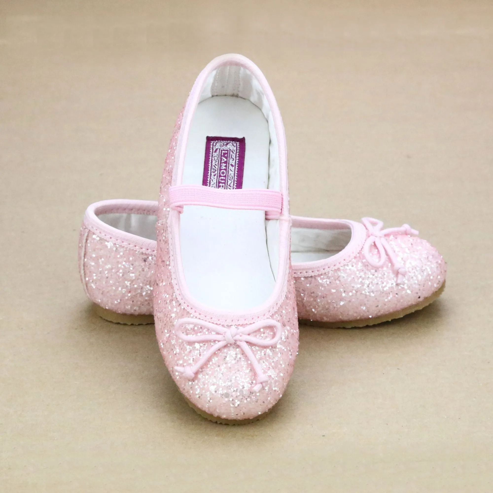 Victoria Girls Glitter Ballet Flats