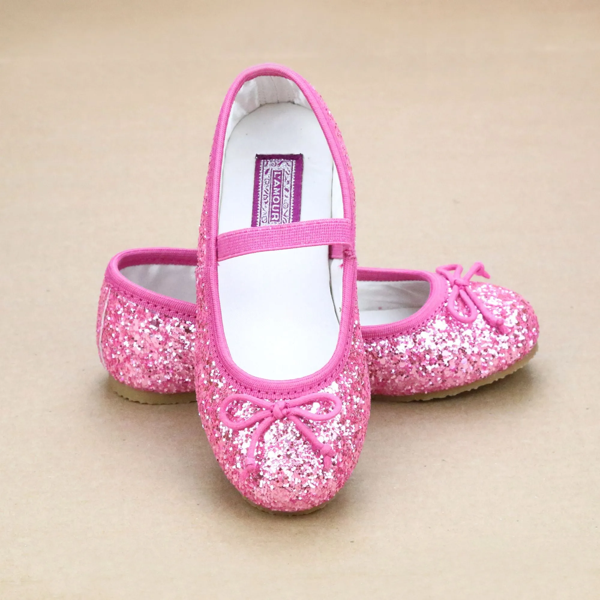 Victoria Girls Glitter Ballet Flats