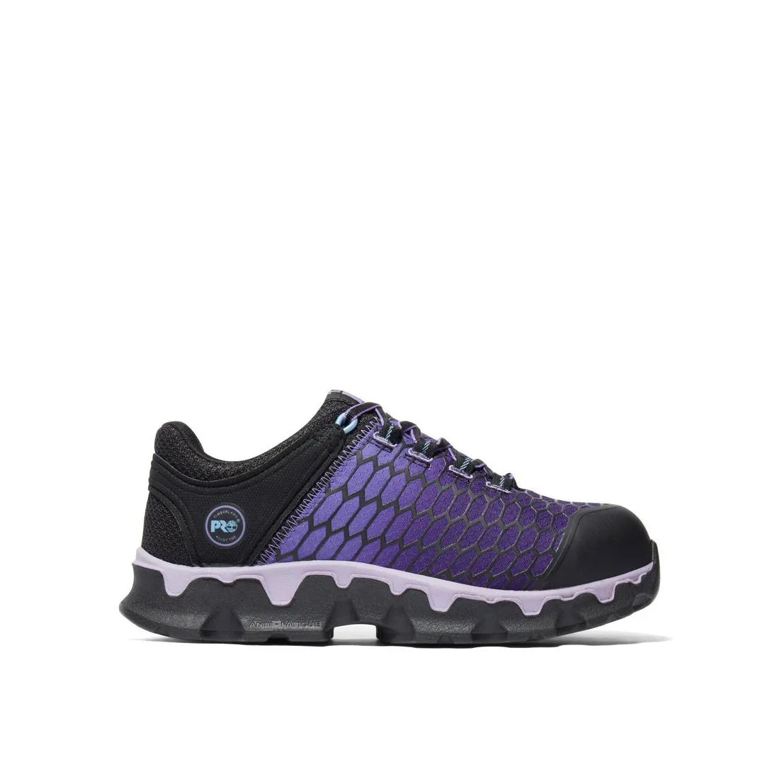 Women's Powertrain Sport Alloy-Toe Work Shoe Black/Purple