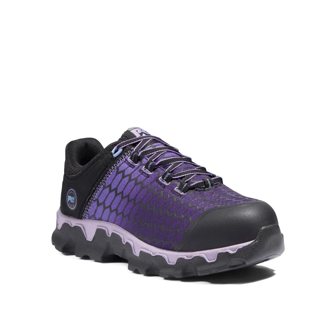 Women's Powertrain Sport Alloy-Toe Work Shoe Black/Purple