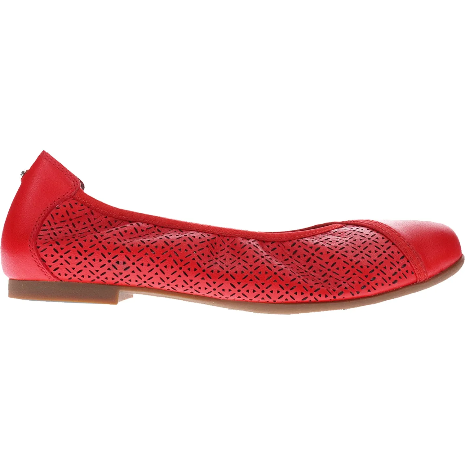 Women's Revere Nairobi Summer Red Laser Leather