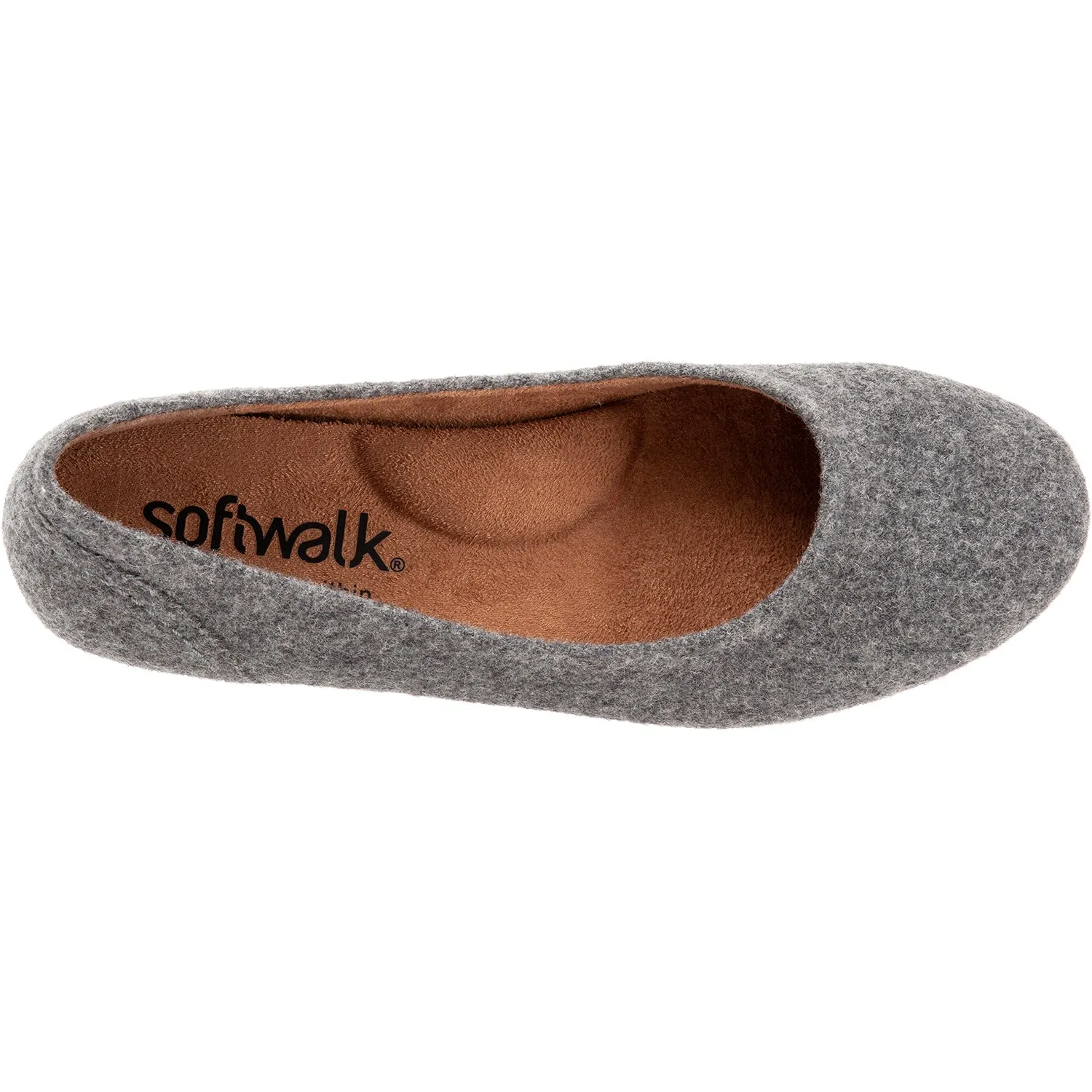 Women's SoftWalk Shiraz Grey Felt