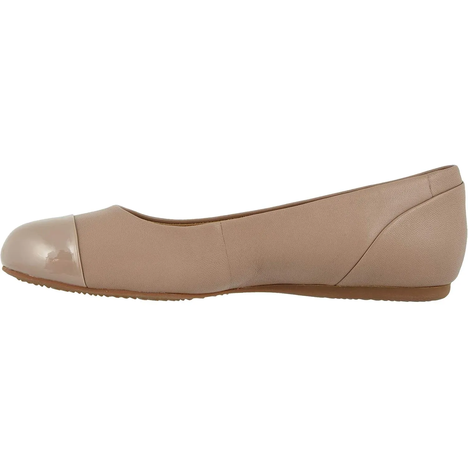 Women's SoftWalk Sonoma Cap Toe Taupe Leather