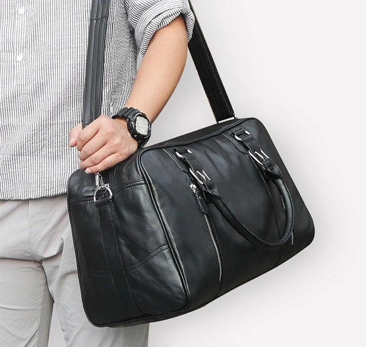 Woosir Black Duffle Bag Mens