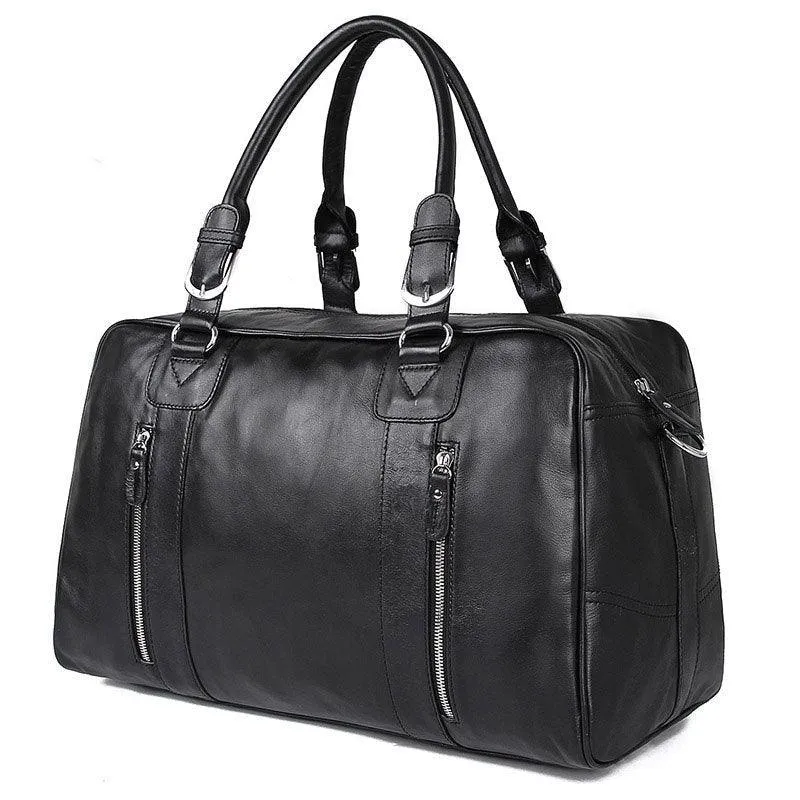 Woosir Black Duffle Bag Mens