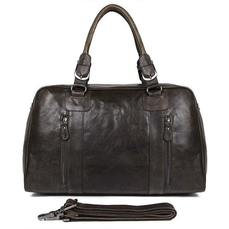 Woosir Black Duffle Bag Mens