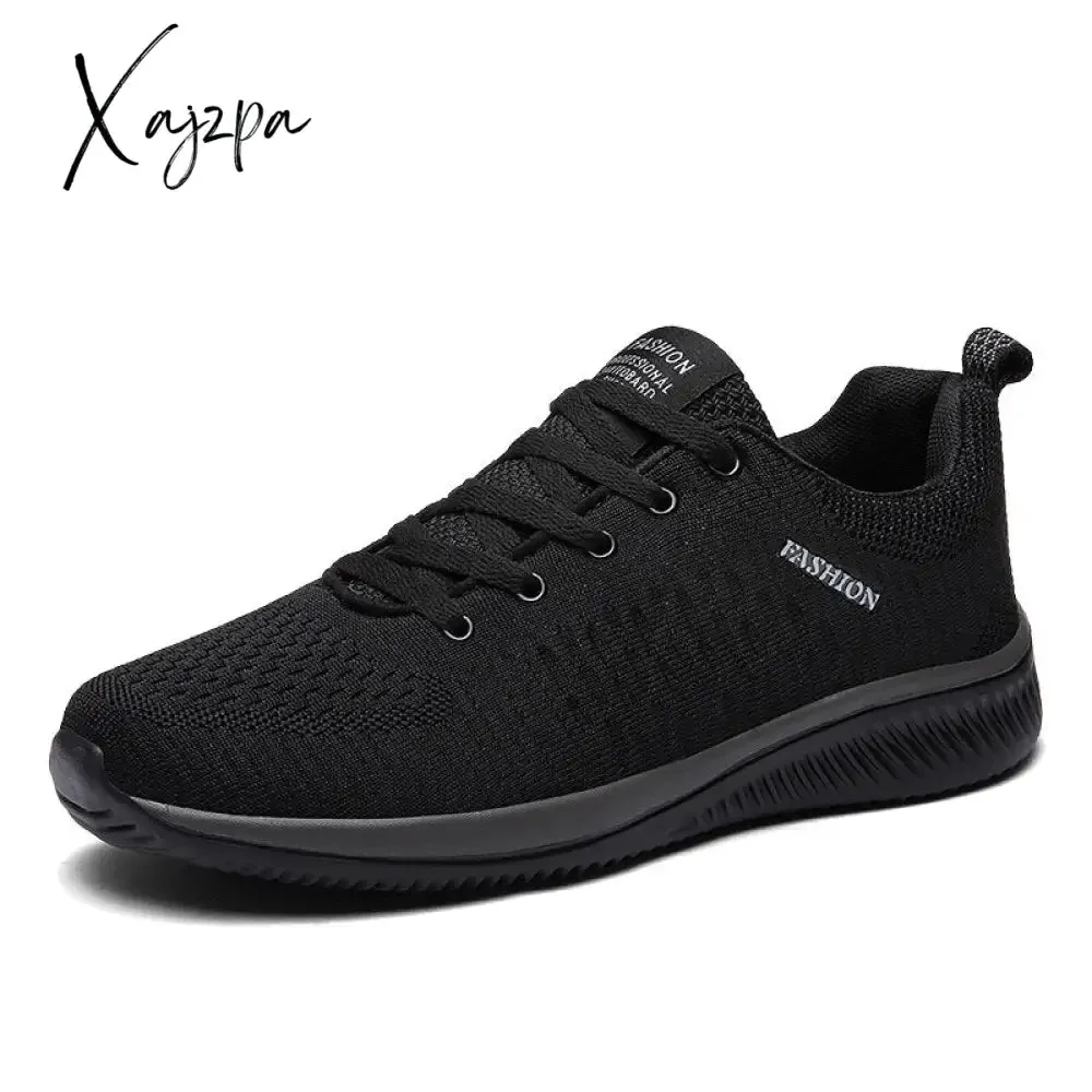 Xajzpa - Running Shoes for Men Lightweight Walking Jogging Sport Men's Casual Shoes High Quality Sneakers Breathable Athletic Trainers